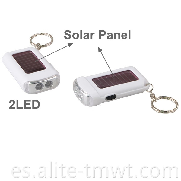 Mini PVC Plastic personalizado LED LED Torca solar